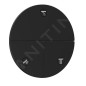 Hansgrohe ShowerSelect Comfort - Inverseur encastré, 3 sorties, noir mat 15558670