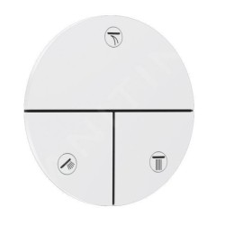 Hansgrohe ShowerSelect Comfort - Inverseur encastré, 3 sorties, blanc mat 15558700