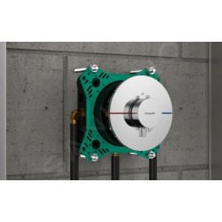Hansgrohe ShowerSelect Comfort - Mitigeur thermostatique encastré, chrome 15559000