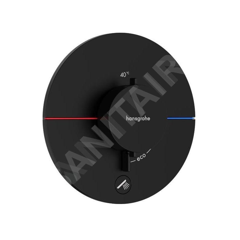 Hansgrohe ShowerSelect Comfort - Mitigeur thermostatique encastré, noir mat 15562670 Hansgrohe ShowerSelect Comfort - Mitigeur thermostatique encastré, noir mat 15562670