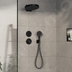 Hansgrohe ShowerSelect Comfort - Mitigeur thermostatique encastré, noir mat 15562670