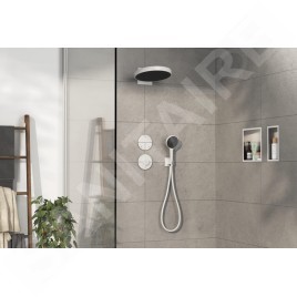 Hansgrohe ShowerSelect Comfort - Mitigeur thermostatique encastré, blanc mat 15562700