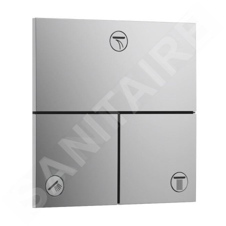 Hansgrohe ShowerSelect Comfort - Inverseur encastré, 3 sorties, chrome 15573000