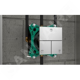 Hansgrohe ShowerSelect Comfort - Inverseur encastré, 3 sorties, chrome 15573000
