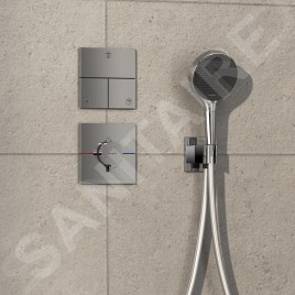Hansgrohe ShowerSelect Comfort - Inverseur encastré, 3 sorties, chrome 15573000