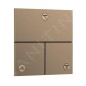 Hansgrohe ShowerSelect Comfort - Inverseur encastré, 3 sorties, bronze brossé 15573140