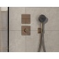 Hansgrohe ShowerSelect Comfort - Inverseur encastré, 3 sorties, bronze brossé 15573140
