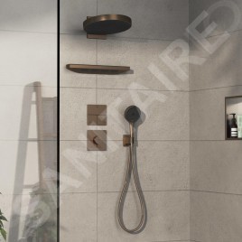 Hansgrohe ShowerSelect Comfort - Inverseur encastré, 3 sorties, bronze brossé 15573140