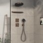 Hansgrohe ShowerSelect Comfort - Inverseur encastré, 3 sorties, bronze brossé 15573140