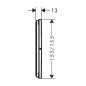 Hansgrohe ShowerSelect Comfort - Inverseur encastré, 3 sorties, blanc mat 15573700
