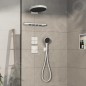 Hansgrohe ShowerSelect Comfort - Inverseur encastré, 3 sorties, blanc mat 15573700