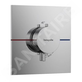 Hansgrohe ShowerSelect Comfort - Mitigeur thermostatique encastré, chrome 15574000