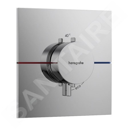 Hansgrohe ShowerSelect Comfort - Mitigeur thermostatique encastré, chrome 15574000