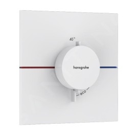 Hansgrohe ShowerSelect Comfort - Mitigeur thermostatique encastré, blanc mat 15574700