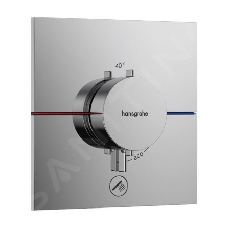 Hansgrohe ShowerSelect Comfort - Mitigeur thermostatique encastré, chrome 15575000