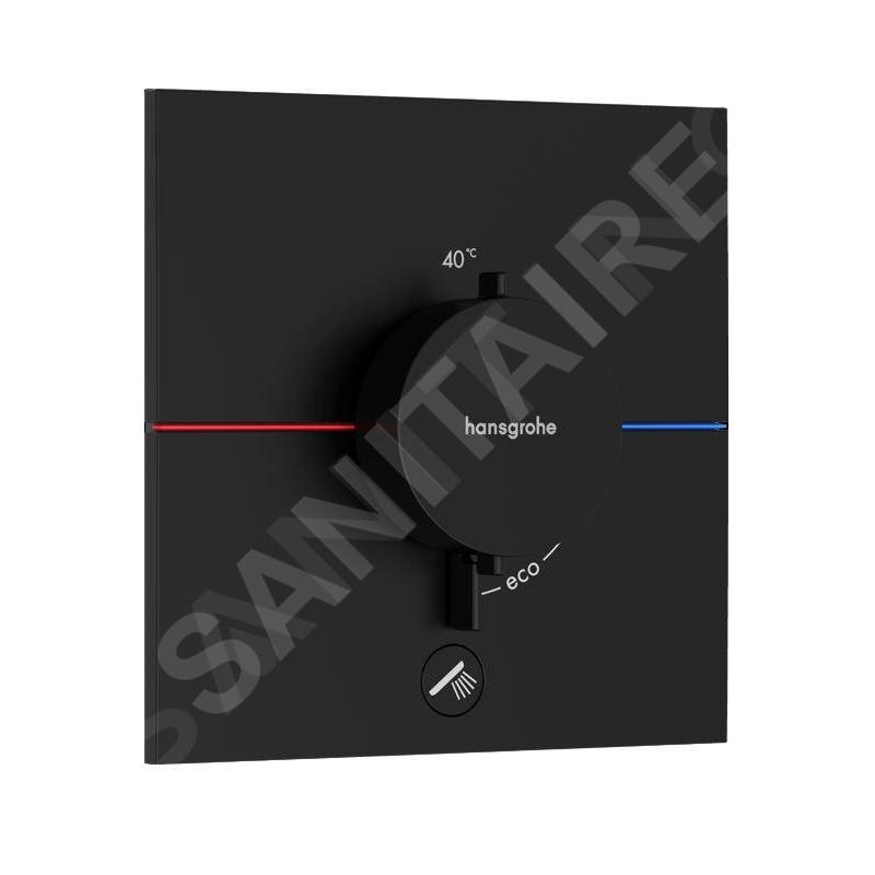 Hansgrohe ShowerSelect Comfort - Mitigeur thermostatique encastré, noir mat 15575670 Hansgrohe ShowerSelect Comfort - Mitigeur thermostatique encastré, noir mat 15575670