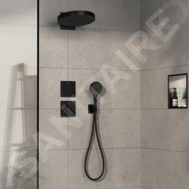 Hansgrohe ShowerSelect Comfort - Mitigeur thermostatique encastré, noir mat 15575670