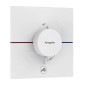 Hansgrohe ShowerSelect Comfort - Mitigeur thermostatique encastré, blanc mat 15575700 Hansgrohe ShowerSelect Comfort - Mitigeur thermostatique encastré, blanc mat 15575700