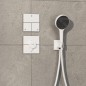 Hansgrohe ShowerSelect Comfort - Mitigeur thermostatique encastré, blanc mat 15575700 Hansgrohe ShowerSelect Comfort - Mitigeur thermostatique encastré, blanc mat 15575700