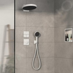 Hansgrohe ShowerSelect Comfort - Mitigeur thermostatique encastré, blanc mat 15575700