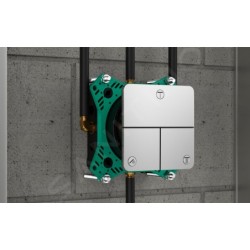 Hansgrohe ShowerSelect Comfort - Inverseur encastré, 3 sorties, chrome 15587000