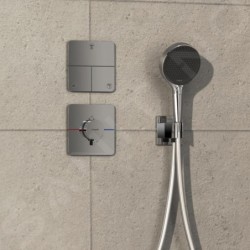 Hansgrohe ShowerSelect Comfort - Inverseur encastré, 3 sorties, chrome 15587000