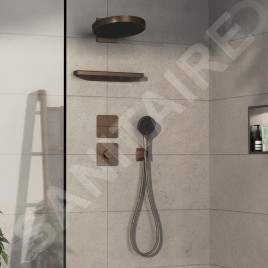Hansgrohe ShowerSelect Comfort - Inverseur encastré, 3 sorties, bronze brossé 15587140