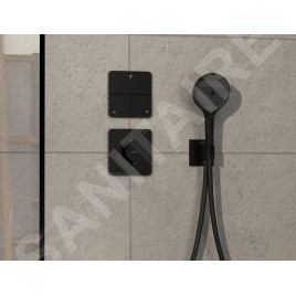 Hansgrohe ShowerSelect Comfort - Inverseur encastré, 3 sorties, noir mat 15587670