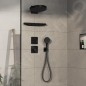 Hansgrohe ShowerSelect Comfort - Inverseur encastré, 3 sorties, noir mat 15587670