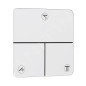 Hansgrohe ShowerSelect Comfort - Inverseur encastré, 3 sorties, blanc mat 15587700