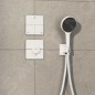 Hansgrohe ShowerSelect Comfort - Inverseur encastré, 3 sorties, blanc mat 15587700