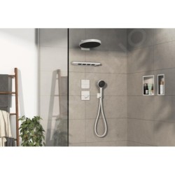 Hansgrohe ShowerSelect Comfort - Inverseur encastré, 3 sorties, blanc mat 15587700