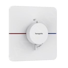 Hansgrohe ShowerSelect Comfort - Mitigeur thermostatique encastré, blanc mat 15588700