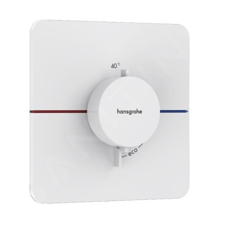 Hansgrohe ShowerSelect Comfort - Mitigeur thermostatique encastré, blanc mat 15588700