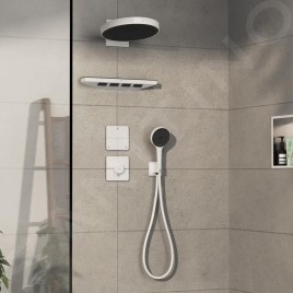 Hansgrohe ShowerSelect Comfort - Mitigeur thermostatique encastré, blanc mat 15588700