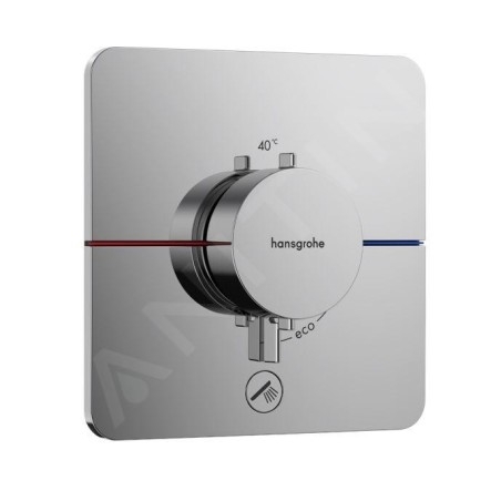 Hansgrohe ShowerSelect Comfort - Mitigeur thermostatique encastré, chrome 15589000