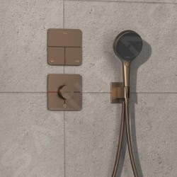 Hansgrohe ShowerSelect Comfort - Mitigeur encastré, bronze brossé 15589140