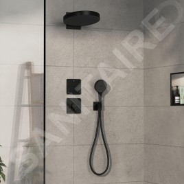 Hansgrohe ShowerSelect Comfort - Mitigeur thermostatique encastré, noir mat 15589670