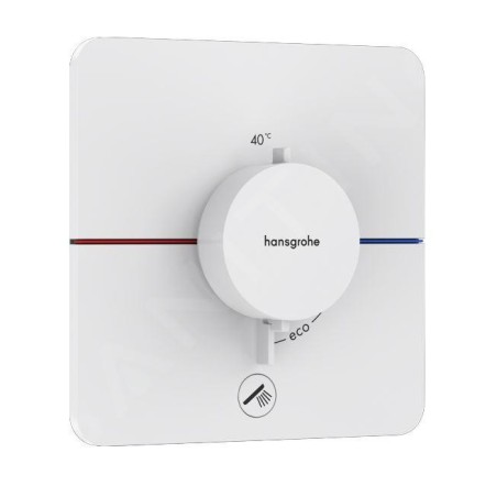 Hansgrohe ShowerSelect Comfort - Mitigeur thermostatique encastré, blanc mat 15589700