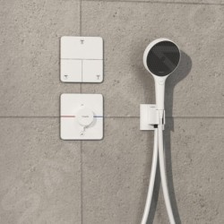 Hansgrohe ShowerSelect Comfort - Mitigeur thermostatique encastré, blanc mat 15589700