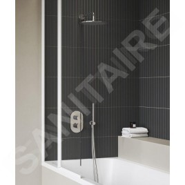 Ravak Chrome II - Mitigeur thermostatique encastré pour 2 sorties, chrome X070455