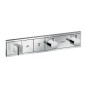 Hansgrohe RainSelect - Mitigeur thermostatique de douche encastré pour 2 sorties, chrome 15355000 Hansgrohe RainSelect - Mitigeur thermostatique de douche encastré pour 2 sorties, chrome 15355000