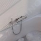 Steinberg 100 - Mitigeur de baignoire thermostatique, chrome 100 3170