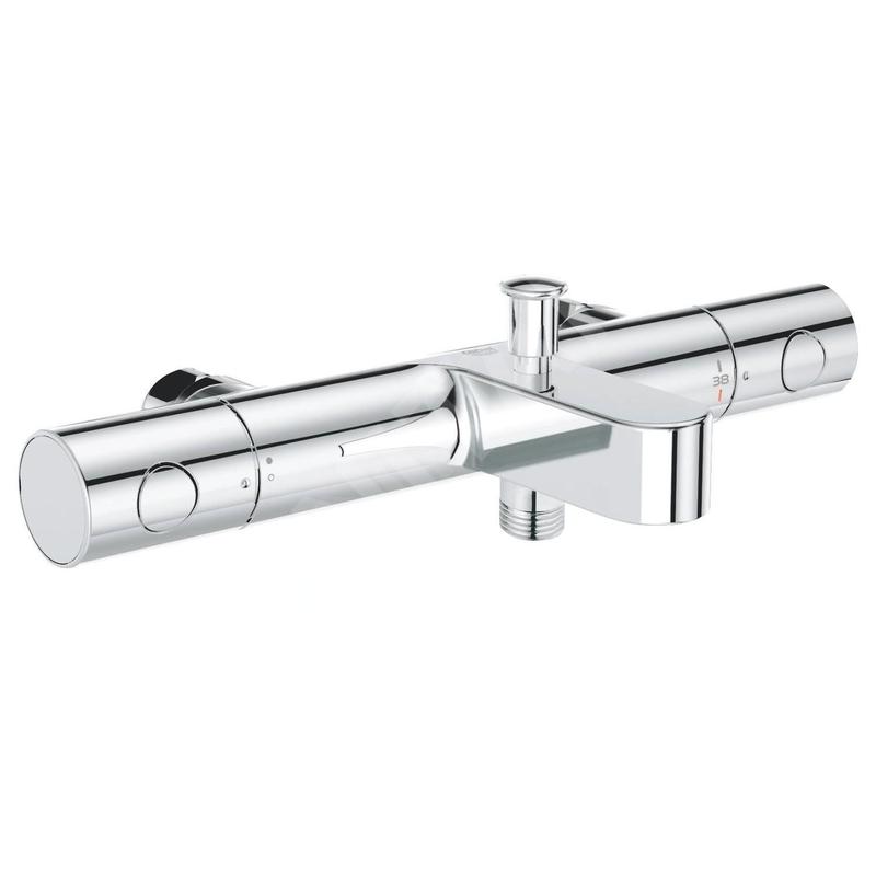Grohe Grohtherm 800 Cosmopolitan - Mitigeur thermostatique de baignoire, chrome 34770000