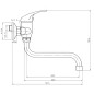 Novaservis Titania Iris - Mitigeur de lavabo, chrome 92070/T,0
