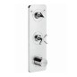 Axor Citterio E - Mitigeur thermostatique à encastrer, pour 2 sorties,chrome 36703000