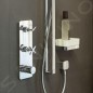 Axor Citterio E - Mitigeur thermostatique à encastrer, pour 2 sorties,chrome 36703000