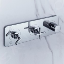 Axor Citterio E - Mitigeur thermostatique à encastrer, pour 2 sorties,chrome 36703000