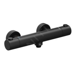 Ravak Puri - Mitigeur thermostatique de douche, noir mat X070188