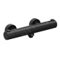 Ravak Puri - Mitigeur thermostatique de douche, noir mat X070188